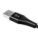 Vipfan Kabel USB Vipfan X16 3w1 USB-C / Lightning / Micro 3.5A 1.5m (czarny)