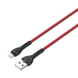 LDNIO Kabel USB - Lightning LDNIO LS482 2m (czerwony)