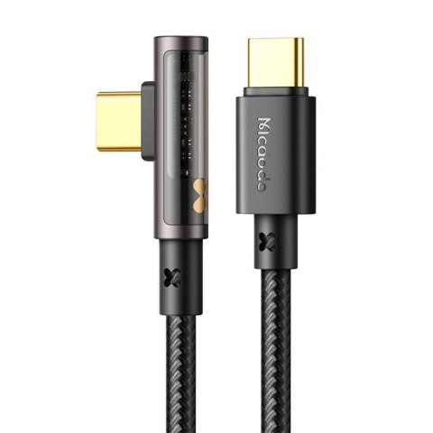 Mcdodo Kabel kątowy Prism USB do USB-C Mcdodo CA-3401, 100W, 1.8m (czarny)