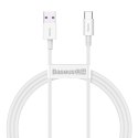 Baseus Kabel USB do USB-C Baseus Superior Series, 66W, 1m (biały)