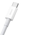 Baseus Kabel USB do USB-C Baseus Superior Series, 66W, 1m (biały)