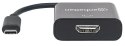 Adapter MANHATTAN USB 3.1 Typ C - HDMI 151788 USB Typ C - HDMI