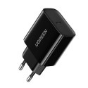 UGREEN Ładowarka sieciowa EU UGREEN USB-C, 20W, PD3.0 (czarna)