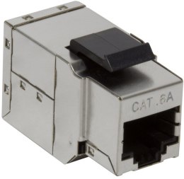 LOGILINK- Przejściówka Keystone 2 x RJ45 Cat.6 STP, snap-in mounting