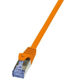 LOGILINK S/FTP Cat.6a 1 m Pomarańczowy 1 Patchcord