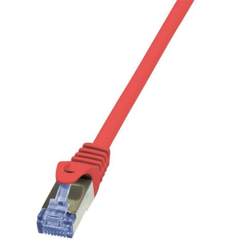 LOGILINK S/FTP Cat.6a 3 m Czerwony 3 Patchcord