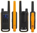 Motorola T82 Extreme Quad Pack Krótkofalówka, (Walkie-Talkie), 10 km, Czarny