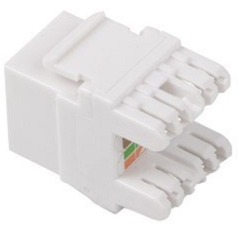 Moduł keystone gniazdo RJ45 LSA kat.6a UTP KSUA-1000