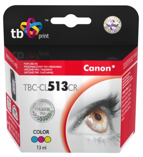 Tusz TB PRINT TBC-CL513CR Zamiennik Canon MP 480 TBC-CL513CR