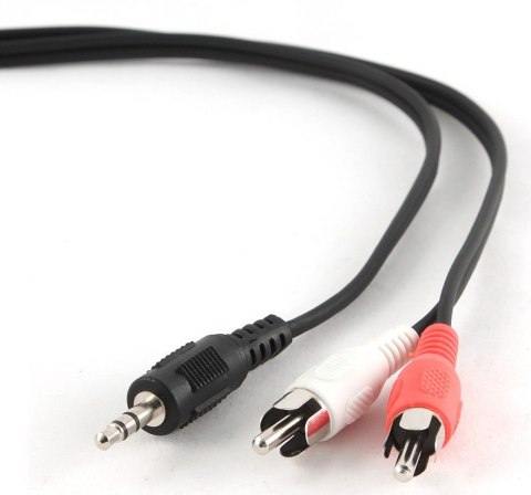 GEMBIRD Jack 3.5 mm - 2xCinch 1.5m 1.5m /s1x MiniJack 3.5 mm (wtyk) 2x RCA (Chinch)