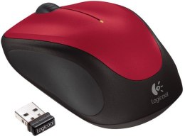 Mysz Bezprzewodowa LOGITECH M235 Czerwony 910-002496