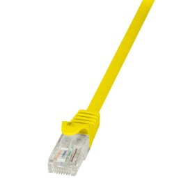 LOGILINK U/UTP Cat.6 0.25 m Żółty 0.25 Patchcord