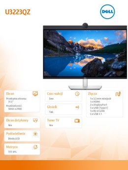 Monitor DELL 31.5