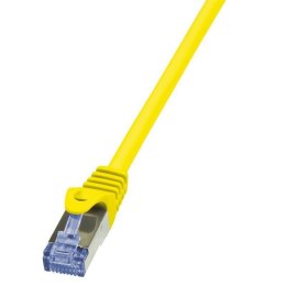 LOGILINK S/FTP Cat.6a 1 m Żółty 1 Patchcord