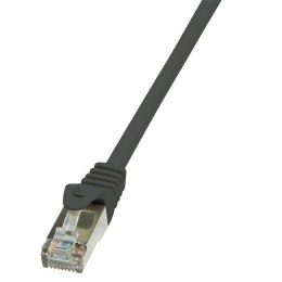 LOGILINK F/UTP Cat.6 2 m Czarny 2 Patchcord