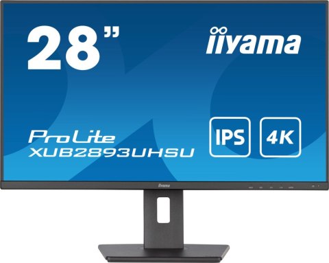 Monitor IIYAMA 28" 3840 x 2160 XUB2893UHSU-B5 Czarny