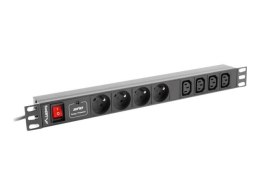 Listwa zasilająca LANBERG PDU-04E04I-0200-BK