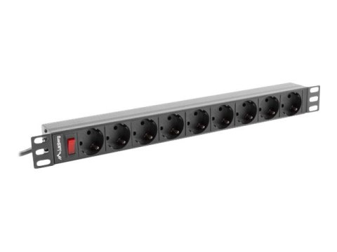 Listwa zasilająca LANBERG PDU-09F-0300-BK