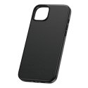 Baseus Etui na telefon iPhone15 Pro Baseus Fauxther Series (Czarny)