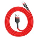 Baseus Kabel Lightning USB Baseus Cafule 1,5A 2m (czerwony)