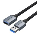 Vention Przedłużacz USB-A 3.0 A męski do żeński USB-A Vention CBLHF 1m