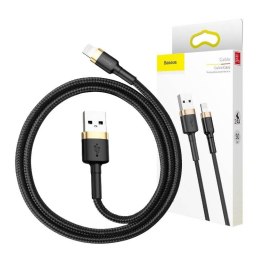 Baseus Kabel USB Lightning Baseus Cafule 2A 3m (złoto-czarny)