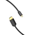 Vention Kabel HDMI-D męski do HDMI-A męski 4K HD 1m Vention AGIBF (czarny)