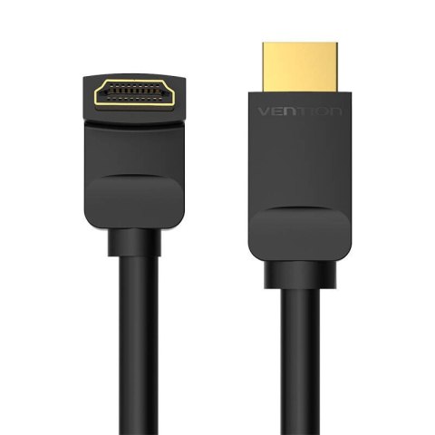 Vention Kabel HDMI Vention AAQBG 1,5m kątowy 270° (czarny)