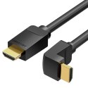 Vention Kabel HDMI Vention AARBI 3m kątowy 90° (czarny)