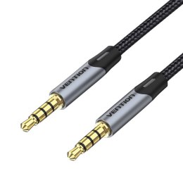 Vention Kabel audio TRRS 3,5mm męski do męski Aux 0,5m Vention BAQHD Szary