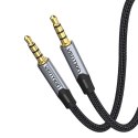 Vention Kabel audio TRRS 3,5mm męski do męski Aux 0,5m Vention BAQHD Szary