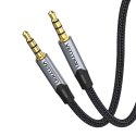 Vention Kabel audio TRRS 3,5mm męski do męskiego kabla AUX 2m Vention BAQHH Szary