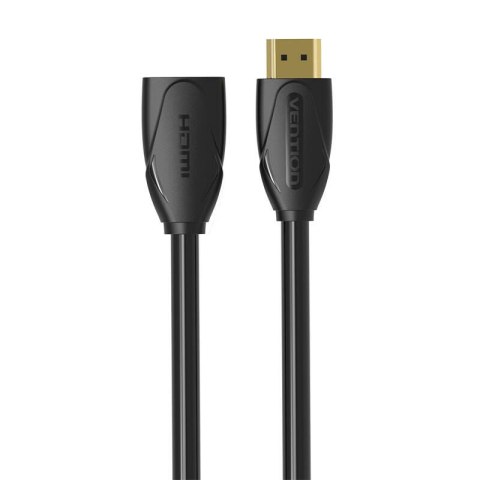 Vention Przedłużacz HDMI 3m Vention VAA-B06-B300 (Czarny)