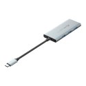 Vention Hub USB-C do HDMI, 3x USB 3.0, SD, TF, PD Vention TOPHB 0,15m Szary