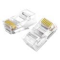 UGREEN Wtyczka RJ45 Cat 6 UGREEN 50961, 10-pak (przezroczysta)