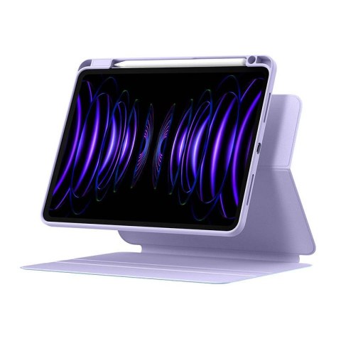 Baseus Magnetyczna Etui ochronne do Ipad Pro 11"/IPad Air4/Air5 10.9" Baseus Minimalist (fioletowy)