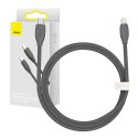 Baseus Kabel USB-C do Lightning Baseus Jelly, 20W, 1,2m (czarny)