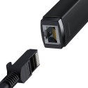 Baseus Adapter sieciowy Baseus Lite Series USB do RJ45 (czarny)