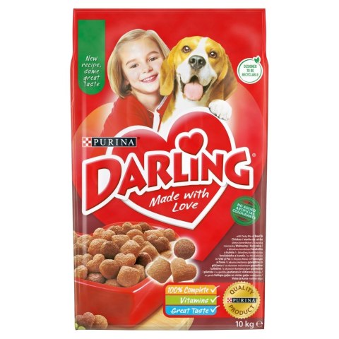 Purina Darling Wołowina i Kurczak dla psów 10kg