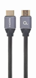 Kabel GEMBIRD seria premium CCBP-HDMI-5M (HDMI M - HDMI M; 5m; kolor czarny)