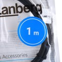 LANBERG KABEL USB-A 3.0 M/M 1M CZARNY CA-USBA-30CU-0010-BK