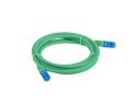 LANBERG PATCHCORD S/FTP KAT.6A 1M ZIELONY LSZH CCA (FLUKE PASSED) PCF6A-10CC-0100-G