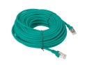 Patchcord UTP Lanberg PCU5-10CC-2000-G (RJ45 - RJ45 ; 20m; UTP; kat. 5e; kolor zielony)