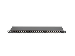 Patch panel Lanberg PPS5-0024-B (0.5U; kat. 5e; 24xRJ-45)